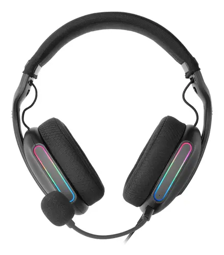 HEADSET MARS GAMING MHPRO ARGB JACK 3.5mm ALIMENTACION USB CONTROL VOLUMEN COLOR NEGRO - Imagen 3