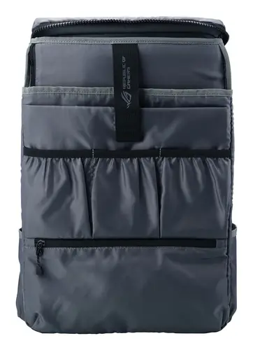 ROG Ranger BP2701 Cybertext Edition 45,7 cm (18") Mochila Negro, Gris - Imagen 5