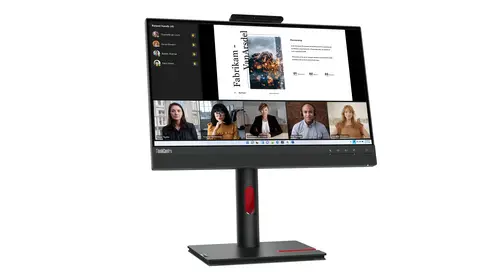 ThinkCentre Tiny-In-One 22 Gen 5 LED display 54,6 cm (21.5") 1920 x 1080 Pixeles Full HD Pantalla táctil Negro - Imagen 4