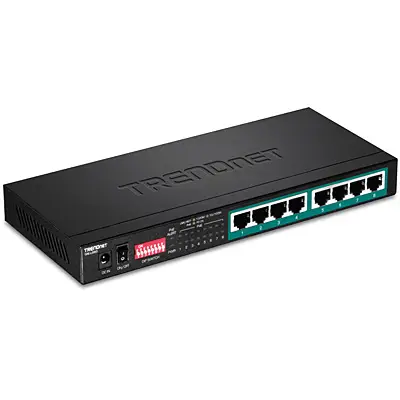 TPE-LG80 switch No administrado Gigabit Ethernet (10/100/1000) Energía sobre Ethernet (PoE) Negro