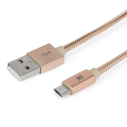 Premium MTPMUMG241 cable USB 1 m USB 2.0 USB A Micro-USB B Oro - Imagen 1