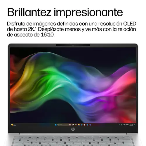 OmniBook 3 Laptop Next Gen AI 14-hz0010nsx Copilot+ PC Snapdragon X1-26-100 Portátil 35,6 cm (14") 2K 16 GB LPDDR5x-SDRAM 1 TB SSD Wi-Fi 6E (802.11ax) Windows 11 Home Plata - Imagen 6