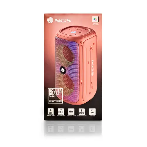 ROLLER BEAST Altavoz portátil estéreo Coral 32 W - Imagen 7