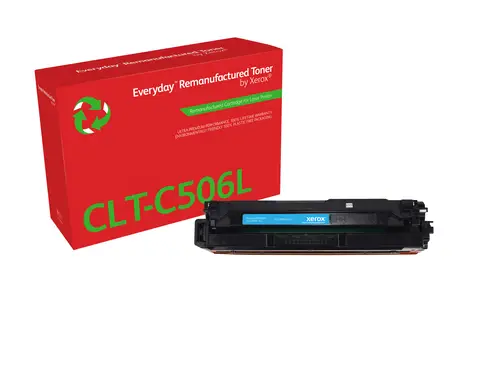 Everyday Tóner Everyday Cian remanufacturado de Xerox es compatible con Samsung CLT-C506L, Capacidad alta - Imagen 1