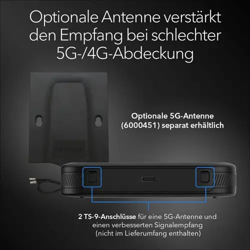 M3 router inalámbrico Doble banda (2,4 GHz / 5 GHz) Negro - Imagen 3