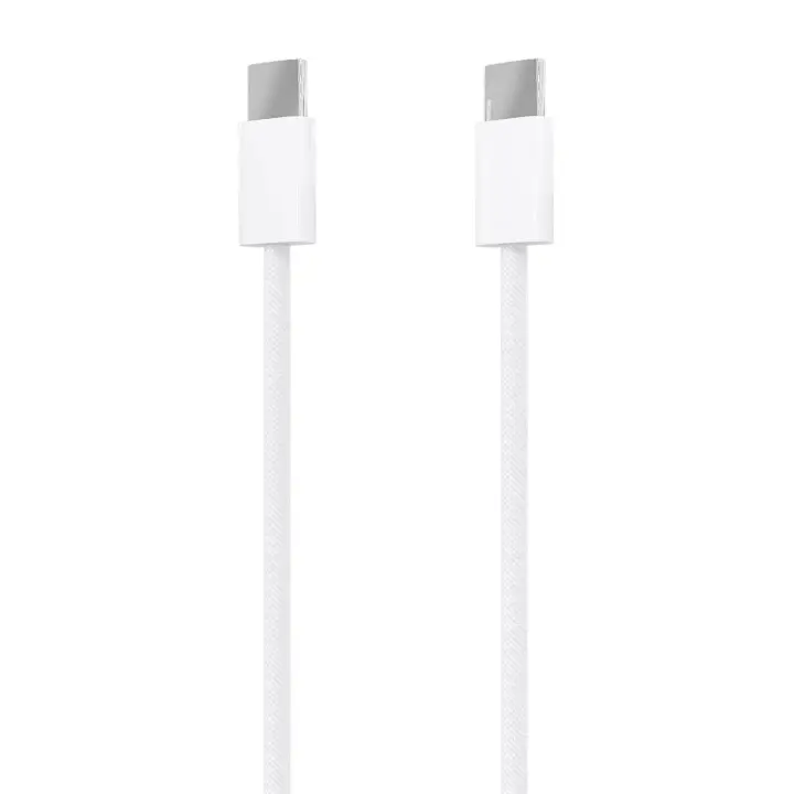 Cable USB 2.0 3A 60W Apple, tipo USB-C/M-USB-C/M, Blanco, 1.0m