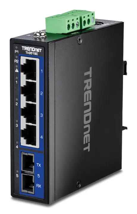 TI-G51SC switch No administrado Gigabit Ethernet (10/100/1000) Negro