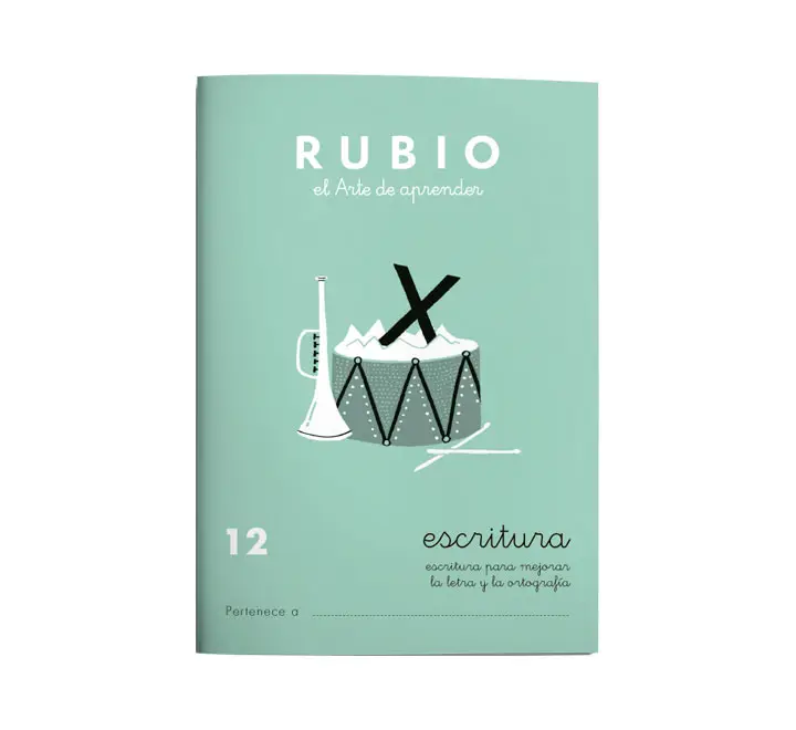 CUADERNO RUBIO A5 ESCRITURA 12 - Pack de 10 unidades