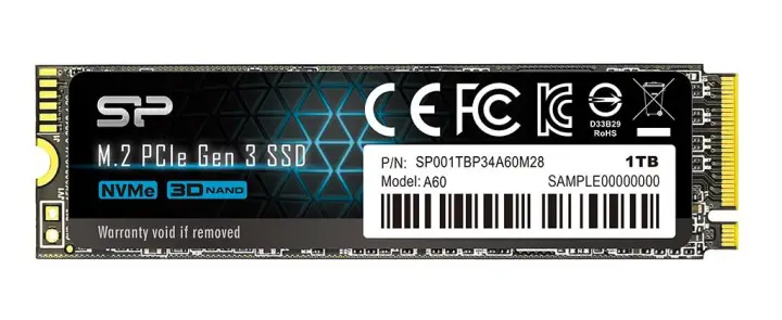P34A60 M.2 1000 GB PCI Express SLC NVMe