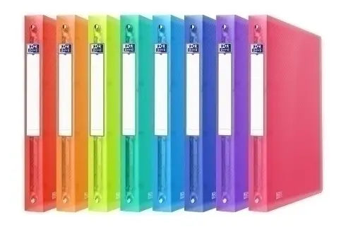 CARPETA OXFORD PP A4 2 AN.15 SURTIDO - Pack de 10 unidades