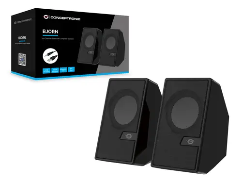 BJORN02B altavoz De 2 vías Negro Inalámbrico y alámbrico 6 W - Imagen 3