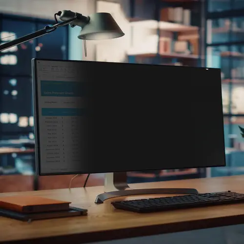 Filtro de Privacidad para Monitor Dell P3424WE Curvo Ultrawide 21:9 - de Doble Cara - Protector de Pantalla para Ordenador - TAA - Imagen 6