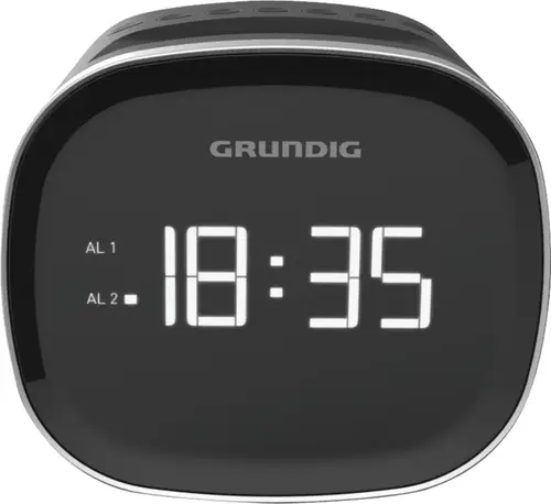SCN230 radio Reloj Digital Negro - Imagen 4