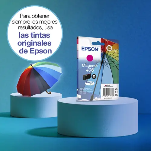 Pack individual de tinta DURABrite Ultra 406 magenta Paraguas - Imagen 2