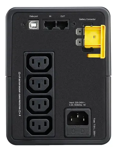 BX750MI sistema de alimentación ininterrumpida (UPS) Línea interactiva 0,75 kVA 410 W 4 salidas AC - Imagen 2