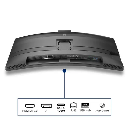 6000 series 34B2U6603CH/00 pantalla para PC 86,4 cm (34") 3440 x 1440 Pixeles Wide Quad HD LCD Gris - Imagen 3