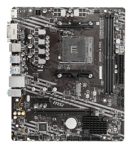 A520M-A PRO placa base AMD A520 Zócalo AM4 micro ATX - Imagen 2