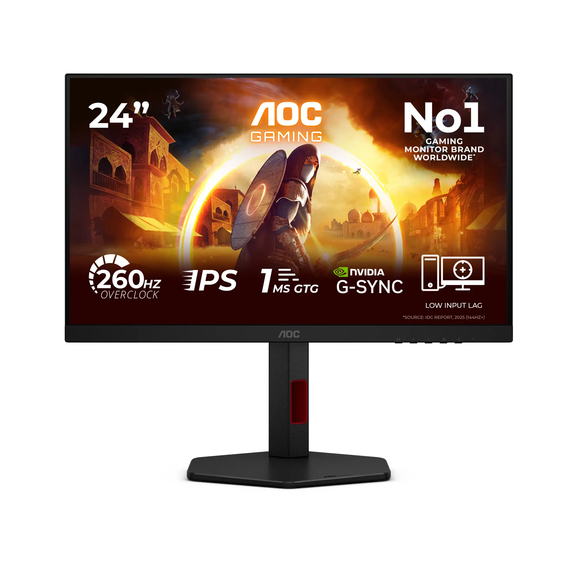 G4 24G4ZR pantalla para PC 60,5 cm (23.8") 1920 x 1080 Pixeles Fu..