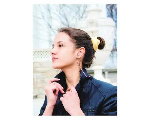 HA-FX21BT-PE Auriculares Dentro de oído, Banda para cuello Bluetooth Rosa - Imagen 2