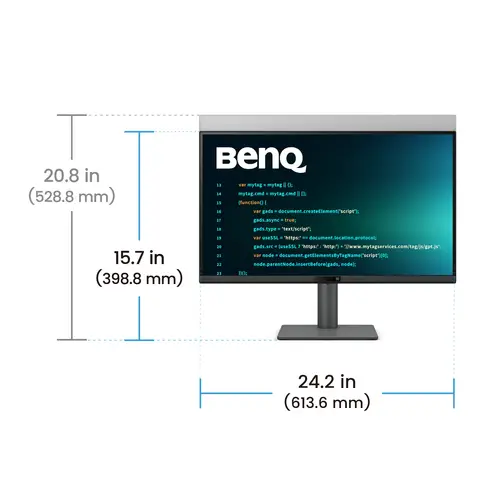RD270Q pantalla para PC 68,6 cm (27") 2560 x 1440 Pixeles Wide Quad HD Negro - Imagen 5