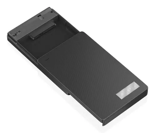 Caja Externa 2,5? 9.5mm SATA a USB-C USB3.1 Gen1, Negra - Imagen 3