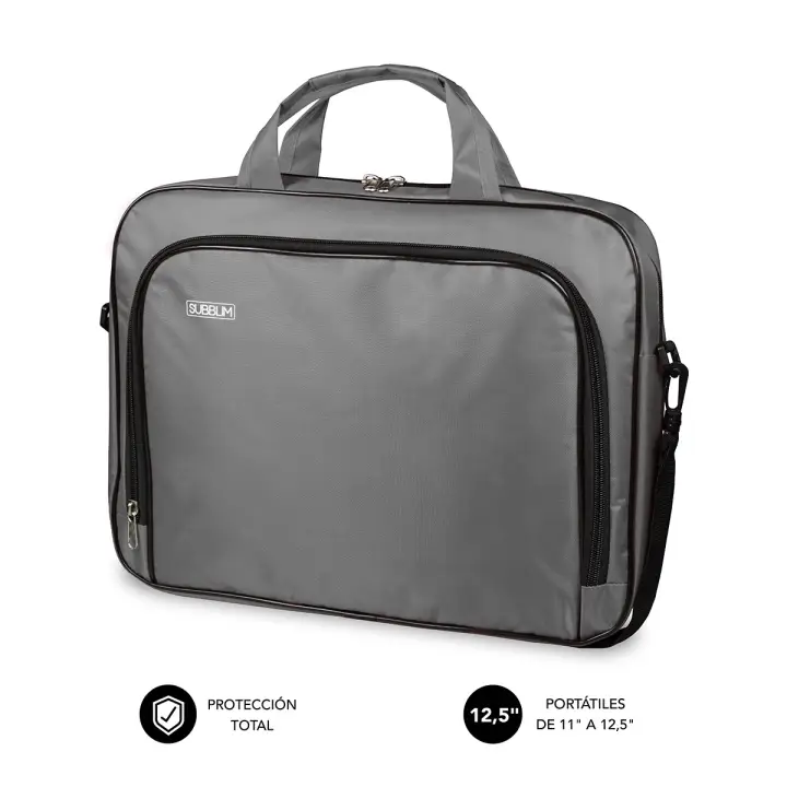 Maletín Ordenador Oxford Laptop Bag 11-12,5" Grey
