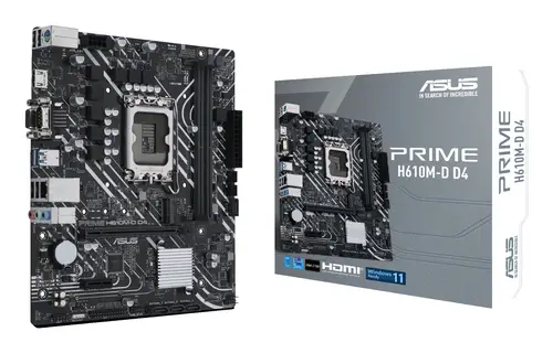PRIME H610M-D D4 Intel H610 LGA 1700 micro ATX - Imagen 1