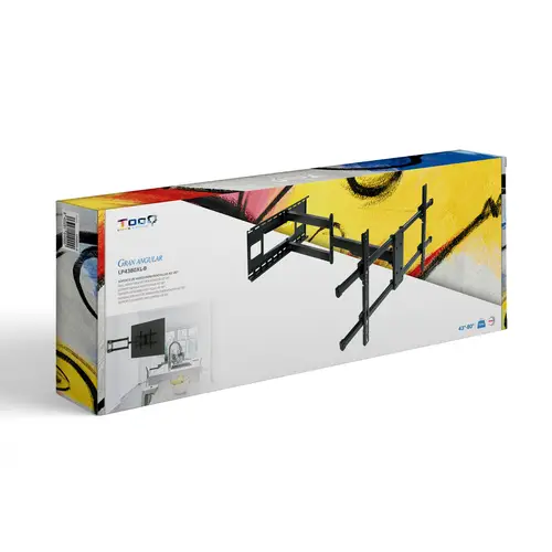LP4380XL-B soporte para TV 2,03 m (80") Negro - Imagen 14