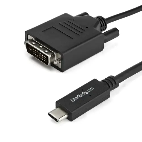 Cable de 2m USB-C a DVI - 1920 x 1200 - Negro - Imagen 1