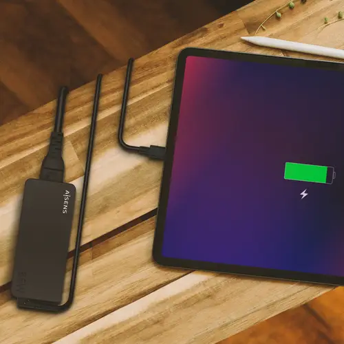 Cargador 65W PD3.0 1XUSB-C 1.8M, Negro - Imagen 5