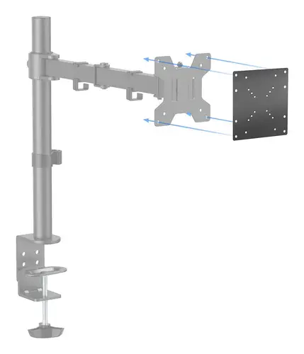 Adaptador VESA 200X200 Para Monitor/TV, Negro - Imagen 3