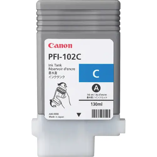 PFI-102C cartucho de tinta Original Cian - Imagen 1