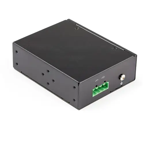Inyector Industrial PoE Gigabit - 30W - 802.3at PoE+ de 48 a 56V DC - de Montaje en Riel DIN - de -40 a 75C (POEINJ1G30W) - Imagen 4