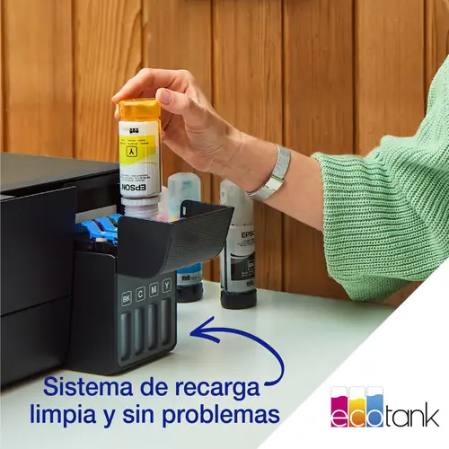 EcoTank ET-2860 Inyección de tinta A4 5760 x 1440 DPI 33 ppm Wifi - Imagen 6