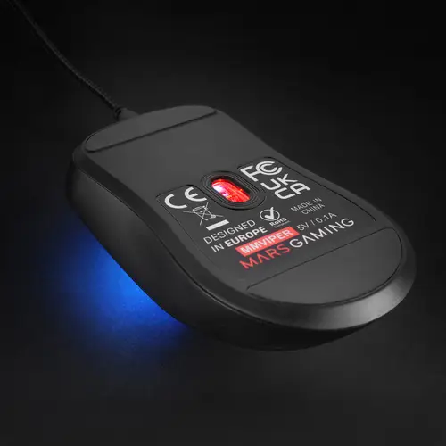 MMVIPER ratón Juego mano derecha USB Type-A + USB Type-C Óptico 12800 DPI - Imagen 7