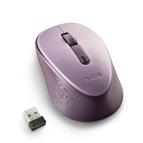 DEW ratón Oficina Ambidextro RF inalámbrico Óptico 1600 DPI - Imagen 2