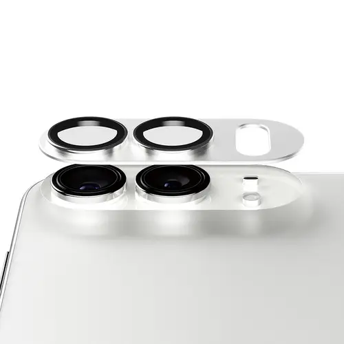 ® Fender Camera Lens Protector Silver iPhone Duo Protector de pantalla Apple 1 pieza(s) - Imagen 1