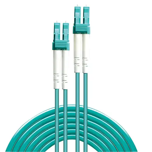 46402 cable de fibra optica 50 m LC OM3 Azul - Imagen 2