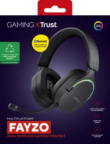GXT 491 Fayzo Auriculares Inalámbrico y alámbrico Diadema Juego USB Tipo C Bluetooth Negro - Imagen 14