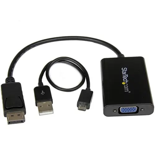 Adaptador de vídeo DisplayPort a VGA con audio - Imagen 4
