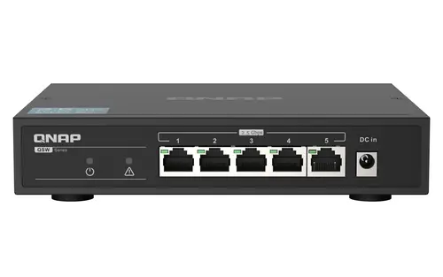 QSW-1105-5T switch No administrado Gigabit Ethernet (10/100/1000) Negro - Imagen 1