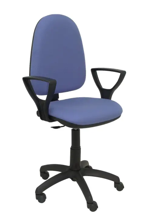Silla Ayna bali azul claro con brazos