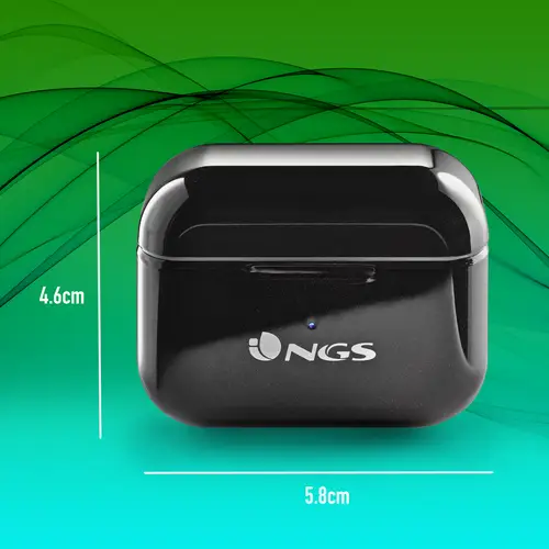 ARTICA BLOOM Auriculares Inalámbrico Dentro de oído Llamadas/Música USB Tipo C Bluetooth Negro - Imagen 10