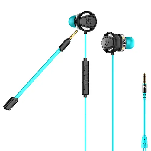 Taiko Auriculares Alámbrico Dentro de oído Juego Negro, Turquesa - Imagen 3