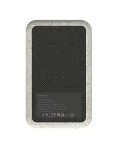 KREAFUNK CARGADOR 15W POWER BANK CON CARGA INALÁMBRICA QI 5K MAH AMARILLO