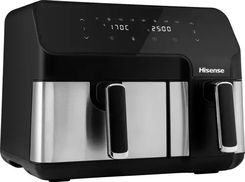 HAF2900D Doble 8,6 L Independiente 1700 W Freidora de aire caliente Negro - Imagen 2