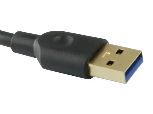 128953 hub de interfaz USB 3.2 Gen 1 (3.1 Gen 1) Type-A 5000 Mbit/s Negro - Imagen 5