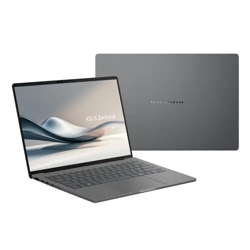 Zenbook A14 OLED UX3407QA-QD412W Copilot+ PC - Ordenador Portátil 14" WUXGA (Qualcomm Snapdragon X (X1-26-100), 32GB RAM, 512GB SSD, Adreno GPU, Win 11 Home) Gris Islandés - Tec. QWERTY Esp - Imagen 8