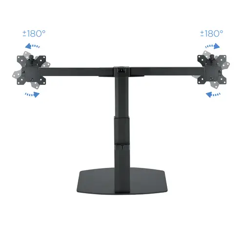 Soporte de mesa para 2 pantallas (monitor / plasma / LCD / LED) 17"-27" - Imagen 6