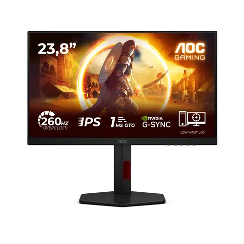 G4 24G4ZR pantalla para PC 60,5 cm (23.8") 1920 x 1080 Pixeles Full HD LED Negro, Rojo - Imagen 1